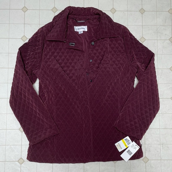 Women’s Calvin Klein Garnet Lightweight Jacket - Picture 1 of 9